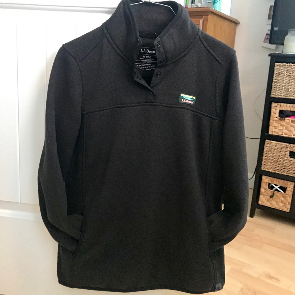 LL Bean 1/4 zip fleece